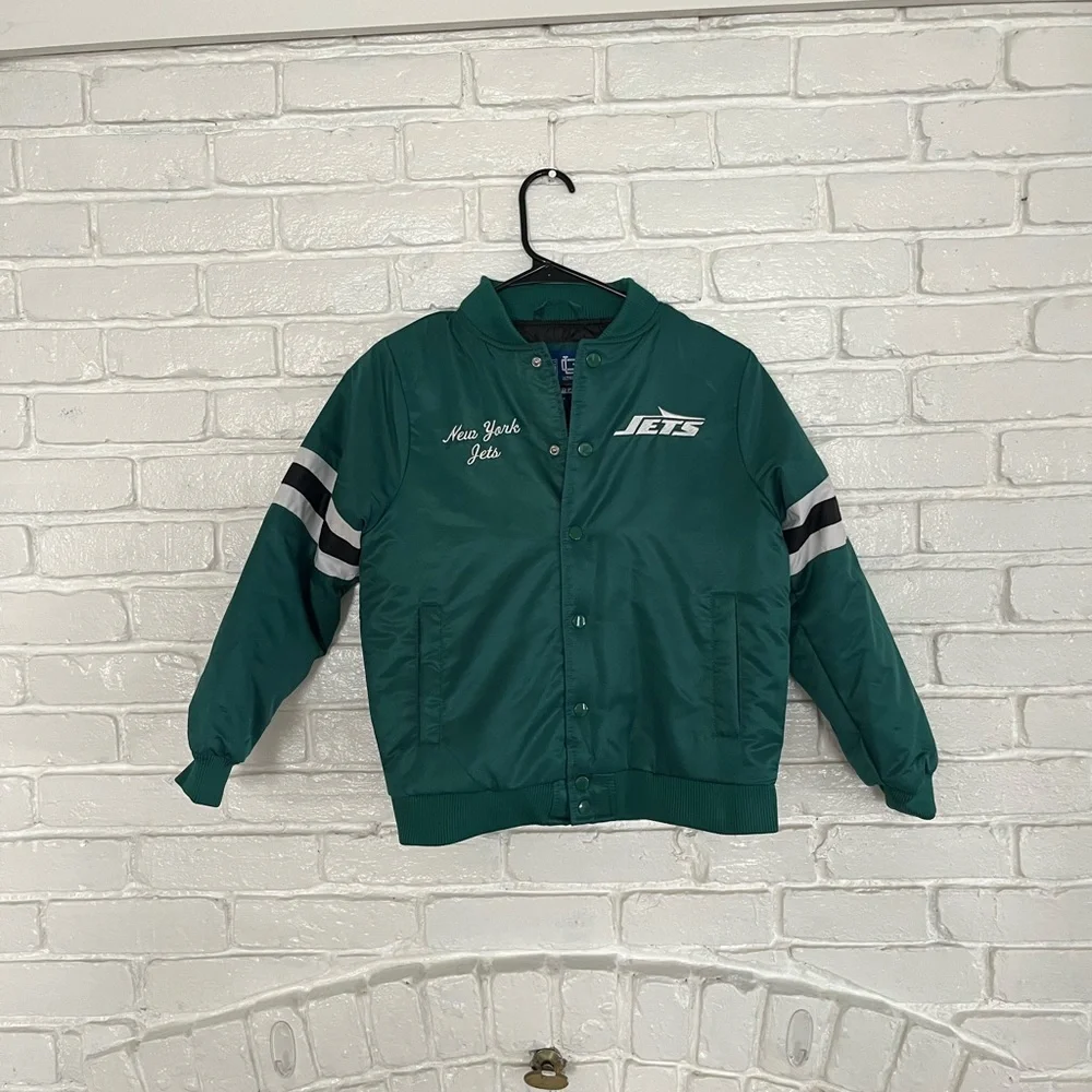 Kids New York jets nfl coat / jacket - Picture 1 of 3